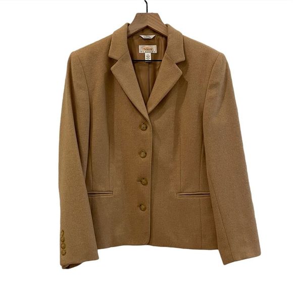 Talbots Jackets & Blazers - Vintage Talbots 100% Camel Hair Women’s Blazer